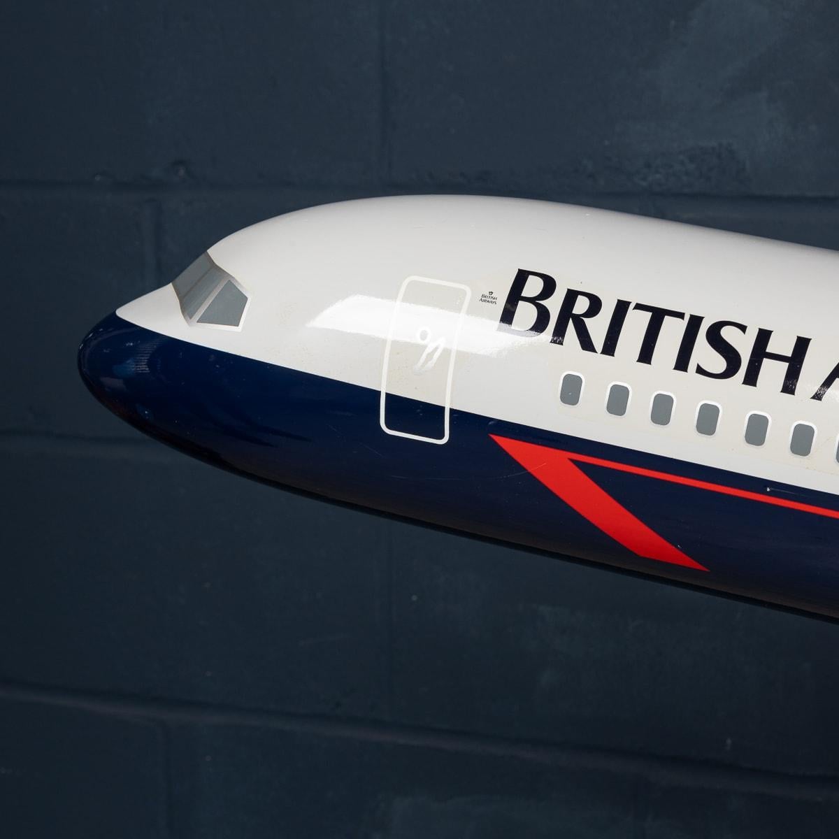 Grand Boeing 757 du 20e siècle, utilisé comme compagnon de terrestre de British Airways par des modèles spatiaux en vente 7
