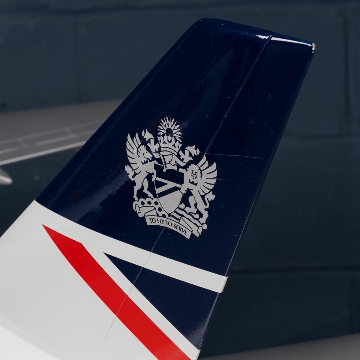 Grand Boeing 757 du 20e siècle, utilisé comme compagnon de terrestre de British Airways par des modèles spatiaux en vente 9