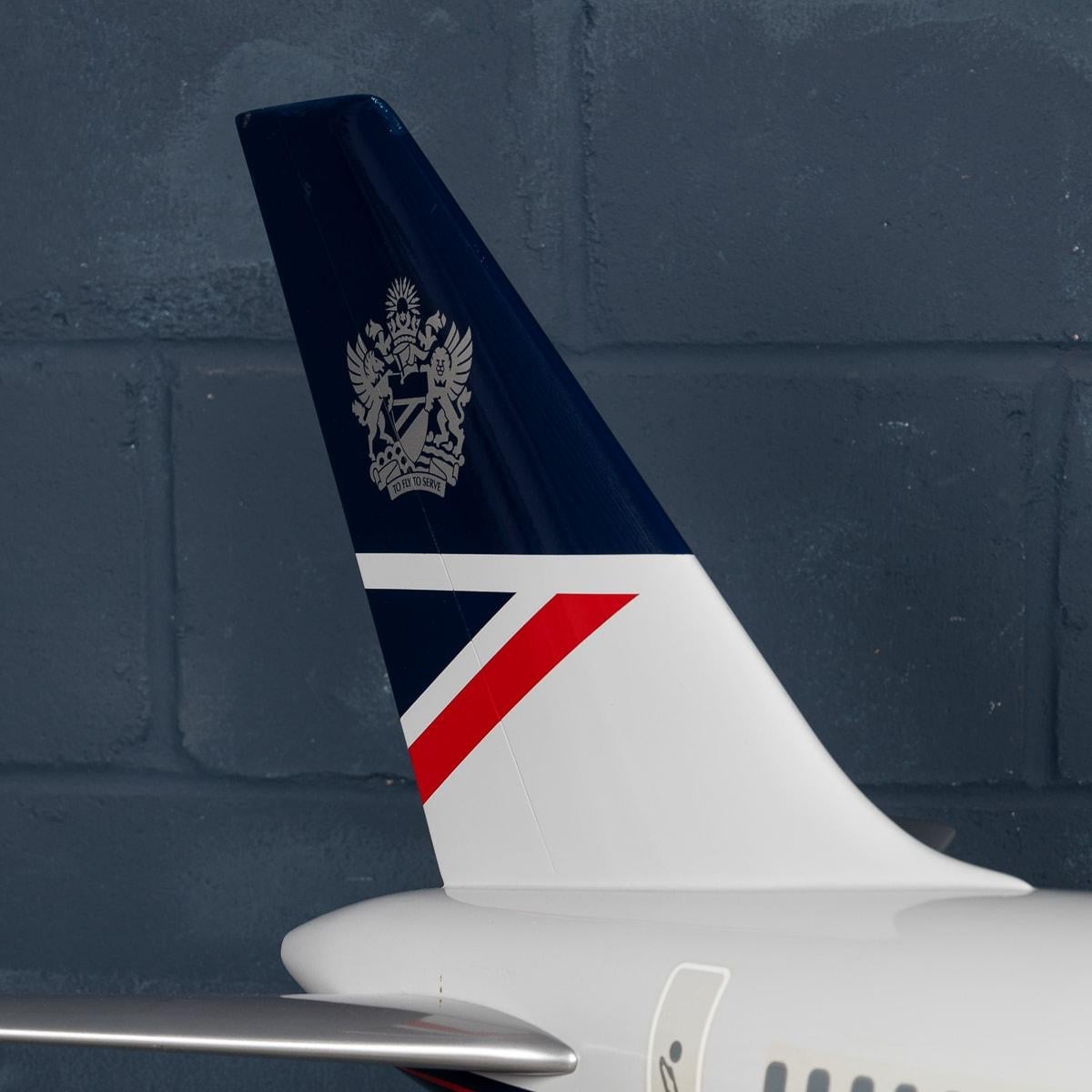 Grand Boeing 757 du 20e siècle, utilisé comme compagnon de terrestre de British Airways par des modèles spatiaux en vente 10