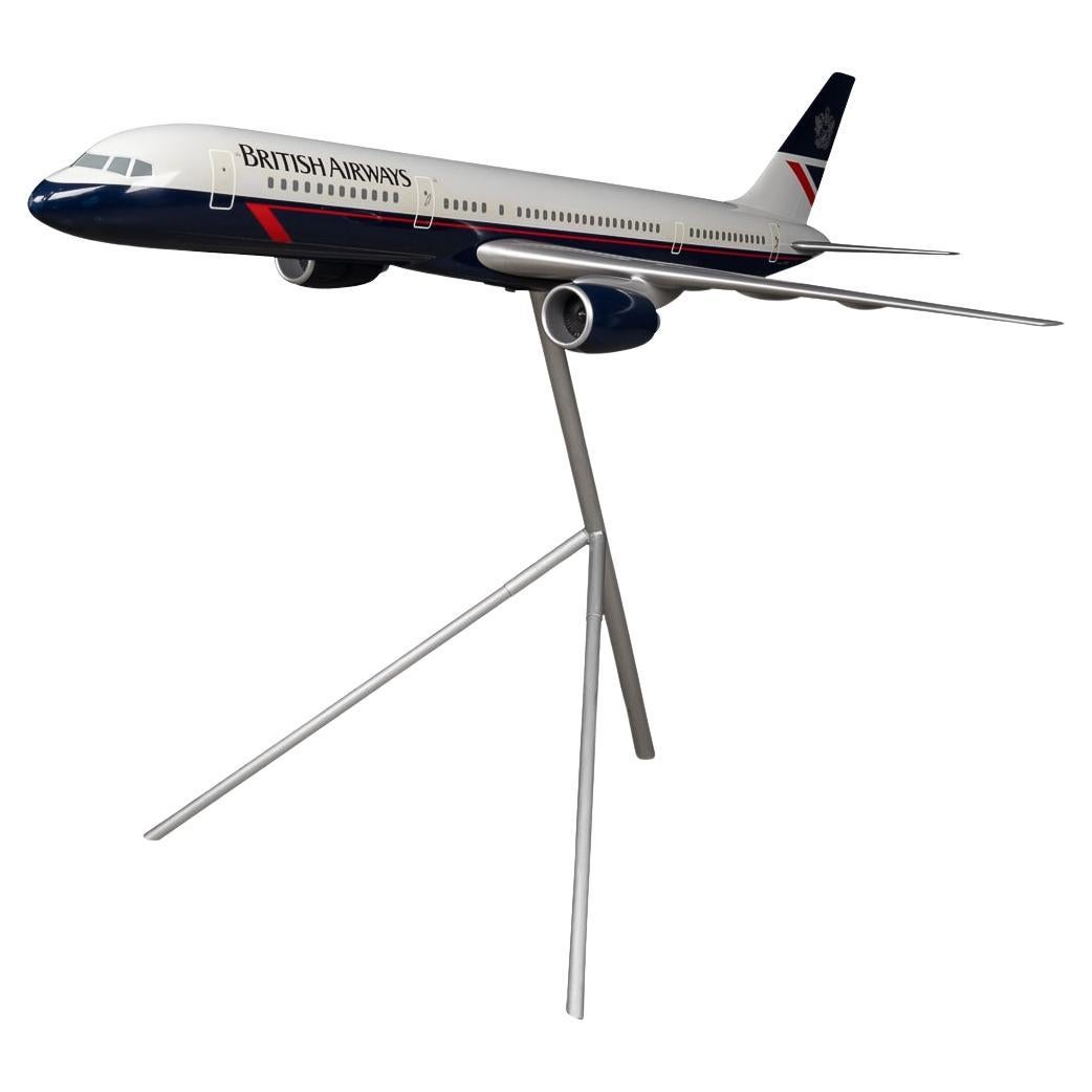 20th Century Large Boeing 757 With British Airways Landor Livery By Space Models