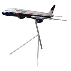 20th Century Large Boeing 757 With British Airways Landor Livery By Space Models