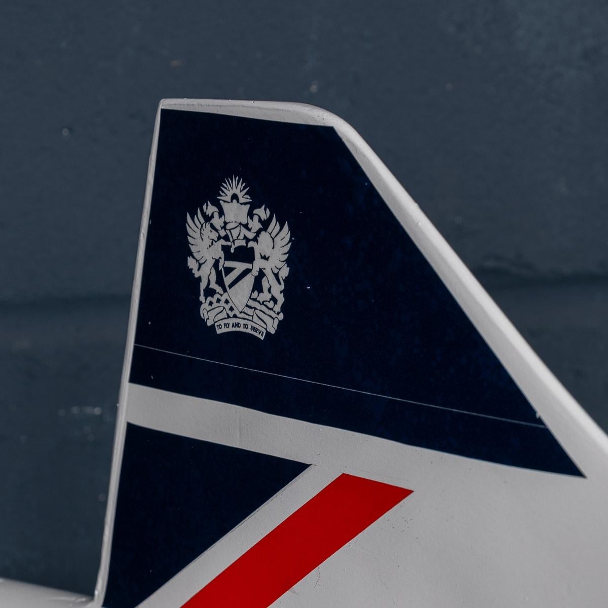 Grande maquette du Concord de British Airways du 20e siècle A.I.C. Angleterre c.1990 en vente 8