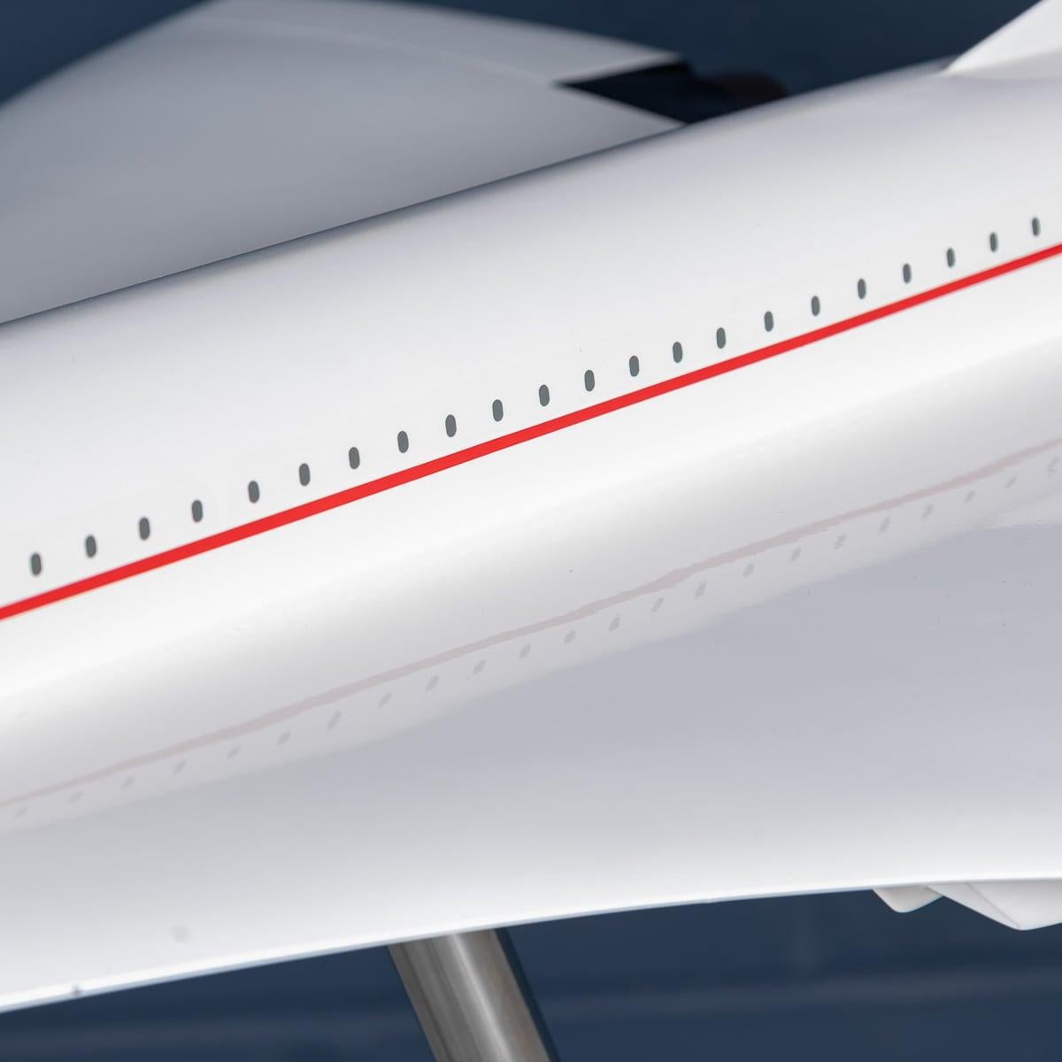 20th Century Large British Airways Concorde Model By Space Models England c.1990 11