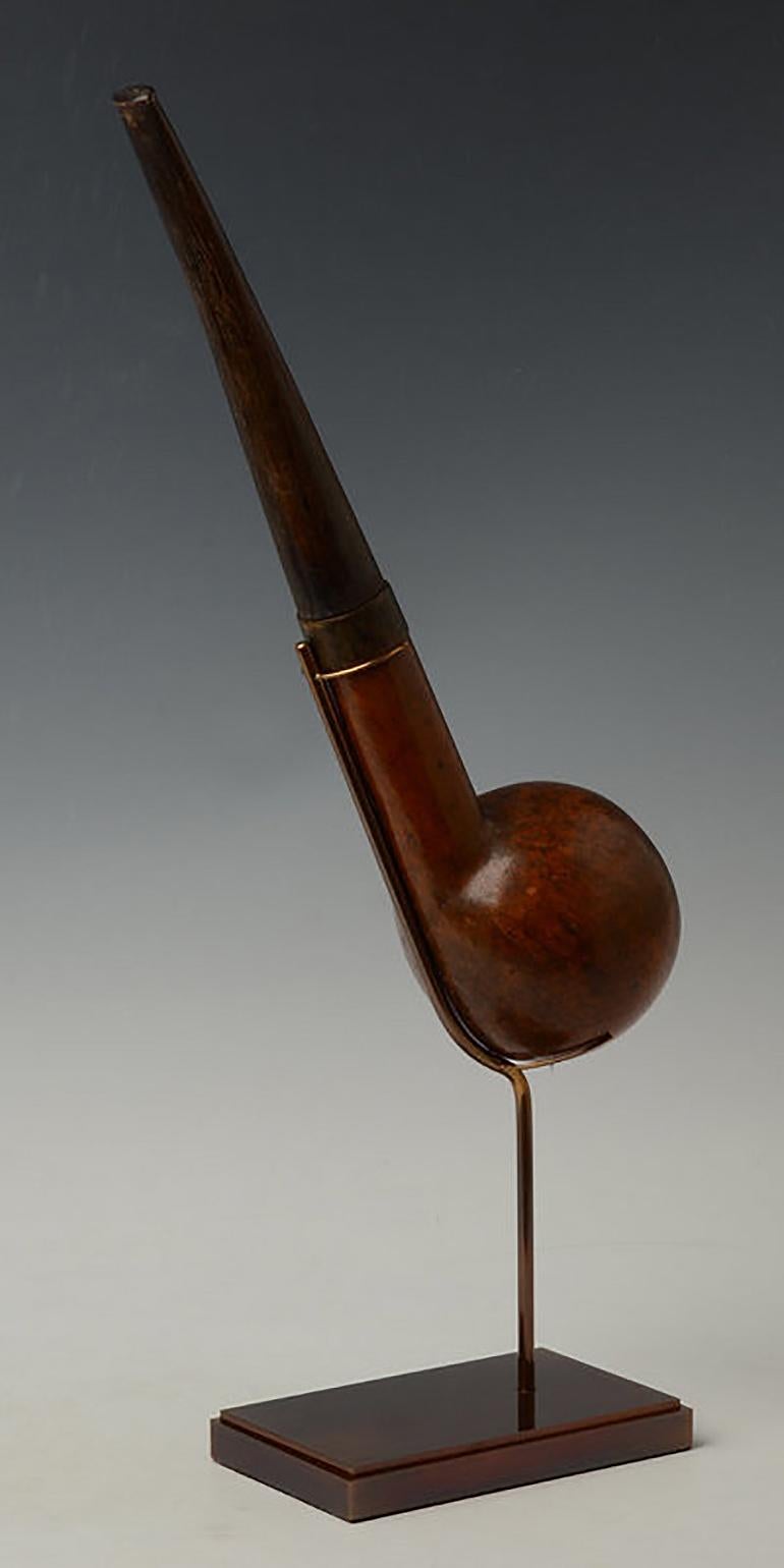 20th Century, Large Burmese Wooden Pipe For Sale 3