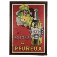 20th Century, Large Framed Absinthe Advertising Poster