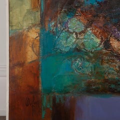 20th Century Large Mixed Media Study