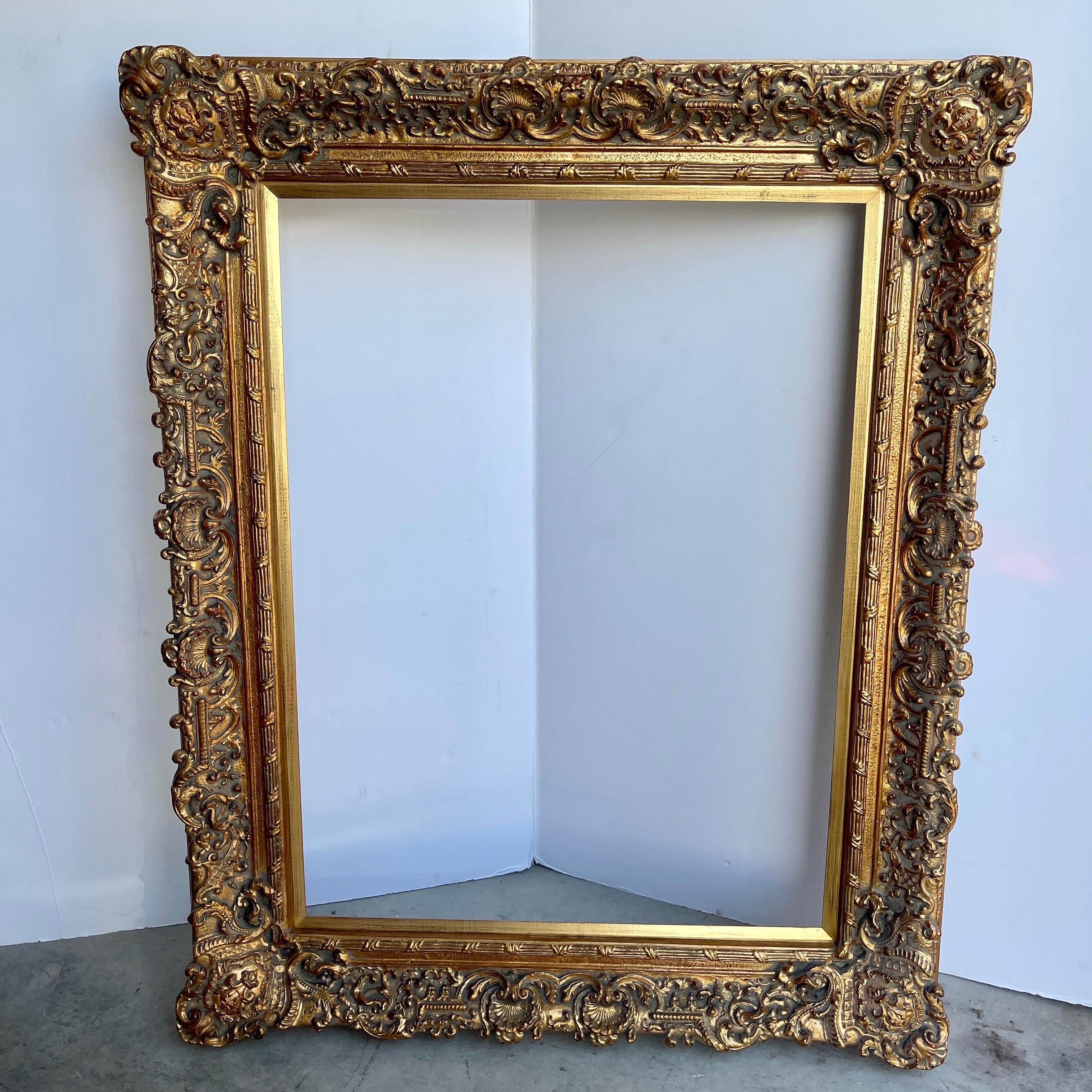 large ornate frames
