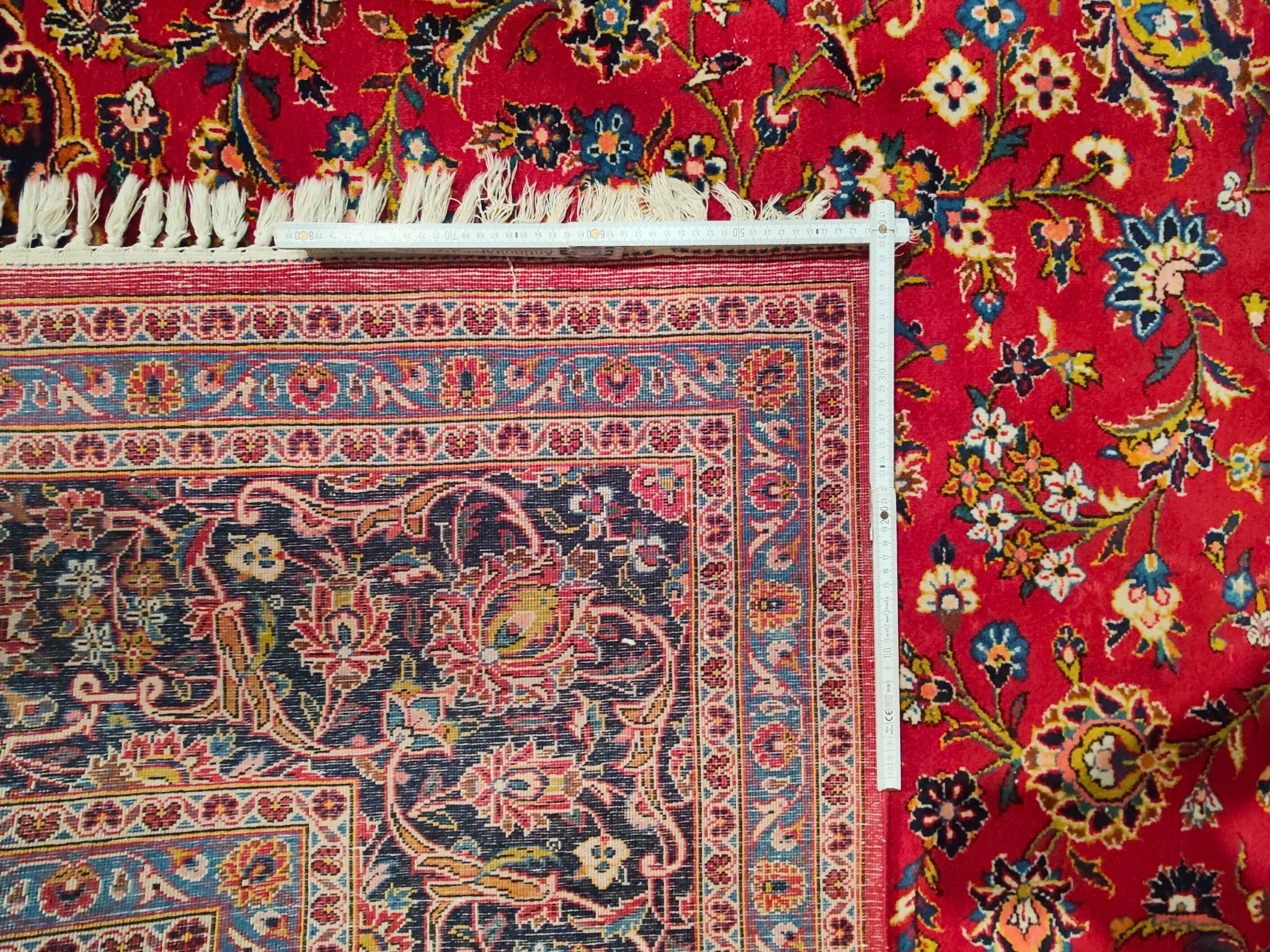 20th Century, Large Persian Kashan Carpet For Sale 1