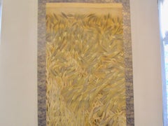 20th Century Large Scroll on Silk