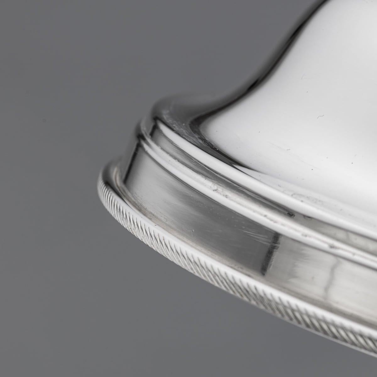 Großer versilberter Cocktailshaker des 20. Jahrhunderts von Dunhill aus London (Versilberung) im Angebot