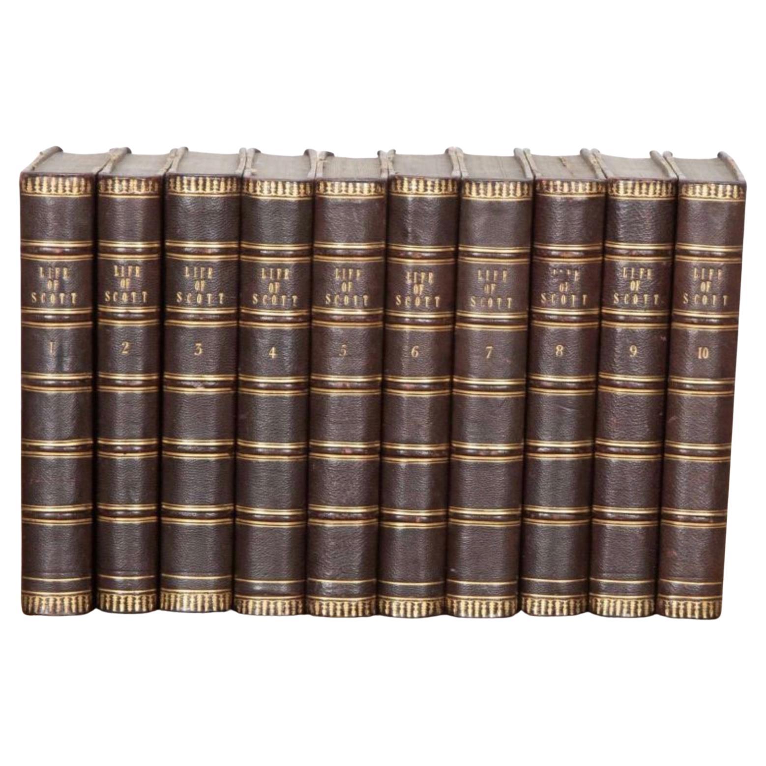 Ledergebundene Bücher des 20. Jahrhunderts