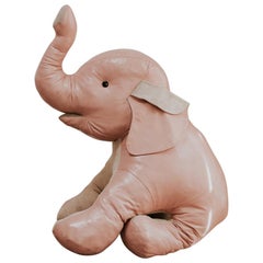 20th Century Leather Elephant