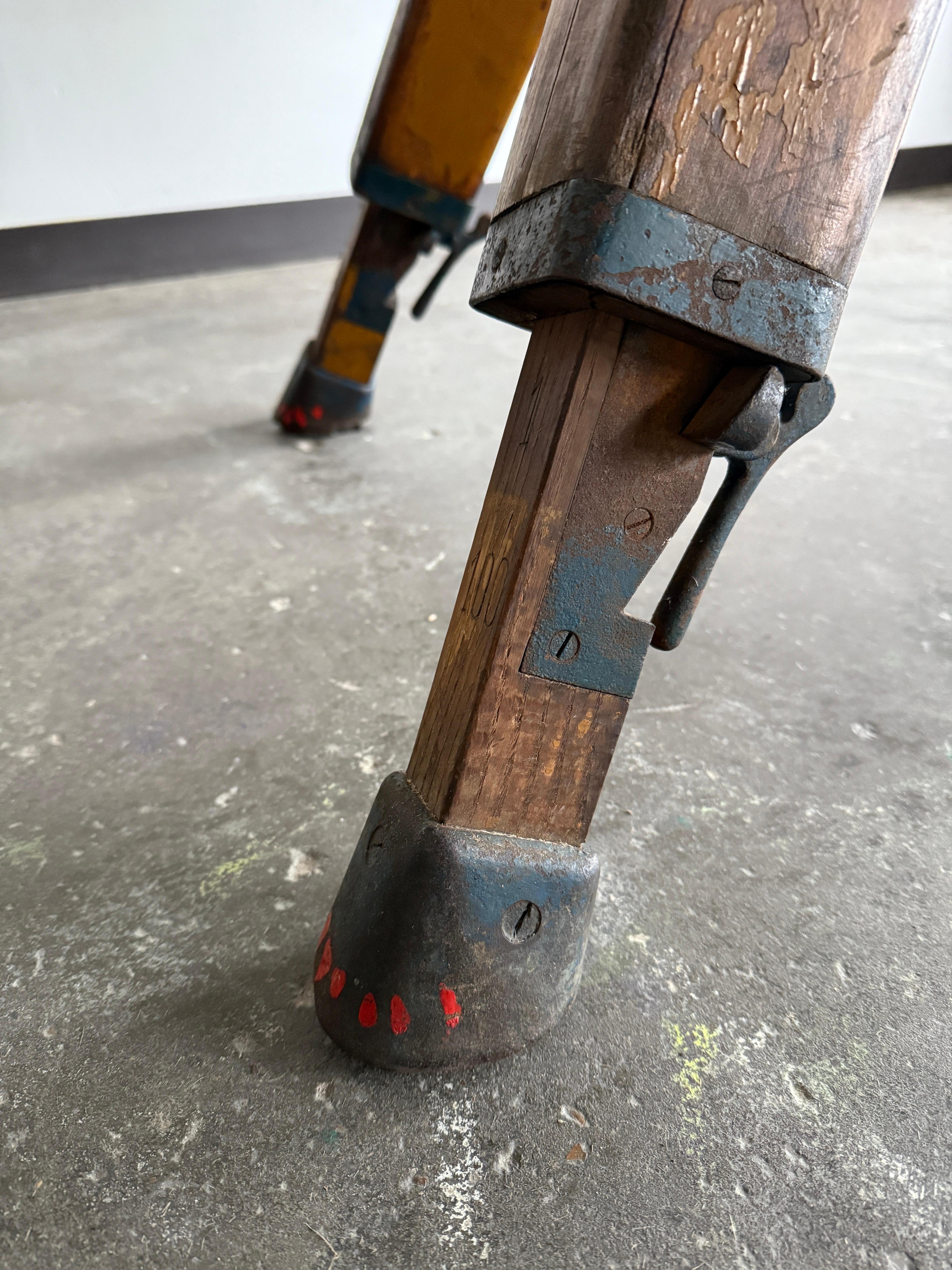 German 20th Century Leather Pommel Horse For Sale