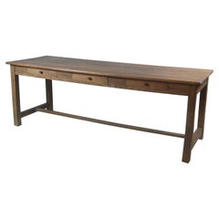 Vintage 20th Century Library or Drapers Table