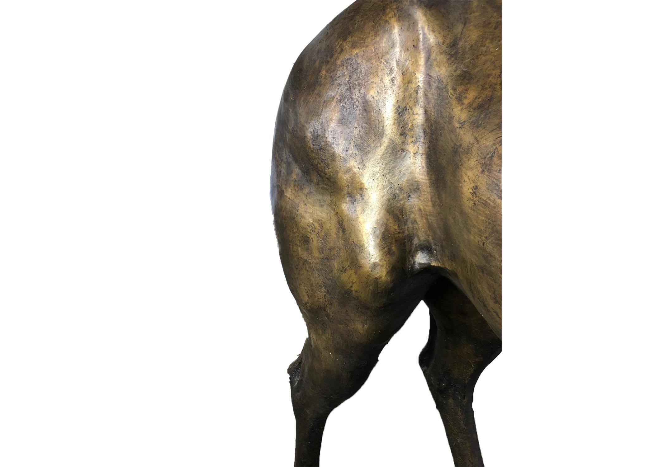 20th Century Life-Size Bronze Horse 8