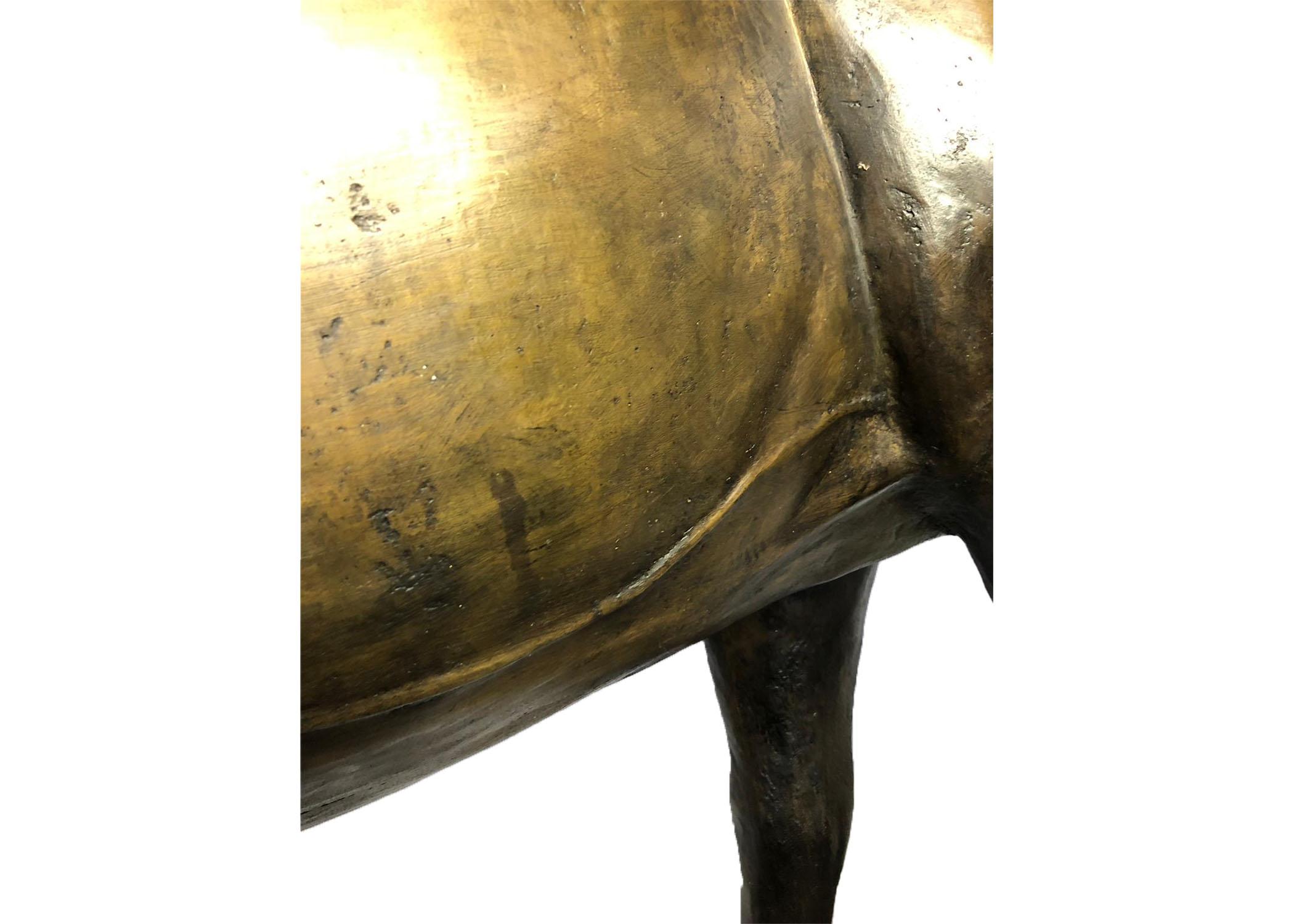 20th Century Life-Size Bronze Horse 12