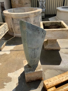 20th Century Limestone Sculpture