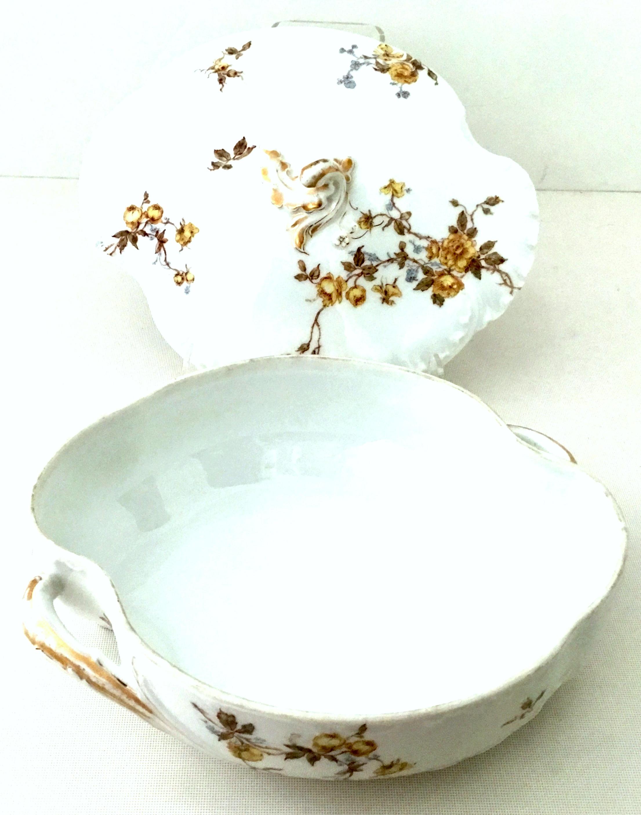 French 20th Century Limoges France Lidded Serving Dish by Haviland & Co For Sale