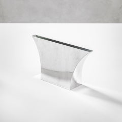 20th Century, Lino Sabattini Vase Model Persepoli in Silvered Metal 1964