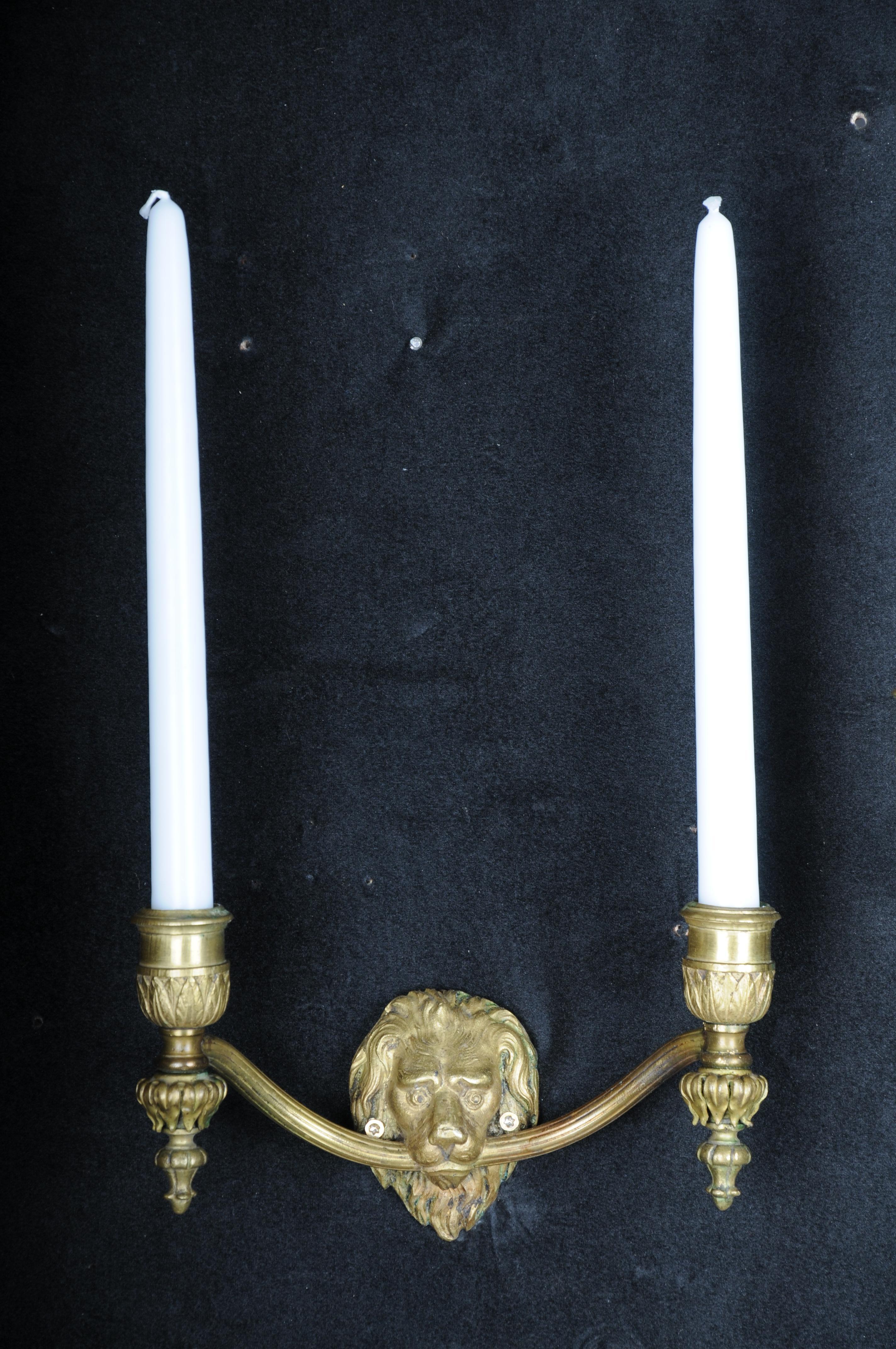 candlestick wall sconce