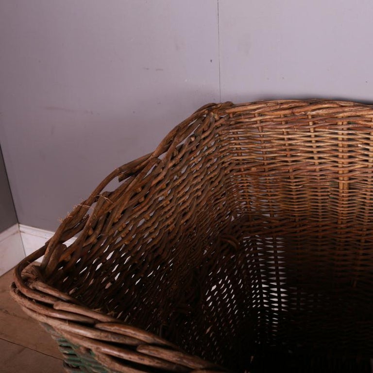 20th Century Log Basket For Sale at 1stDibs