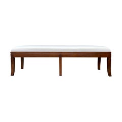 20th Century Long Bench in the Style of Jean-Michel Frank