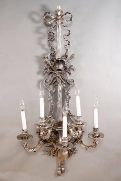 20th Century Louis XVI Style Five-Flamed-Light Applique