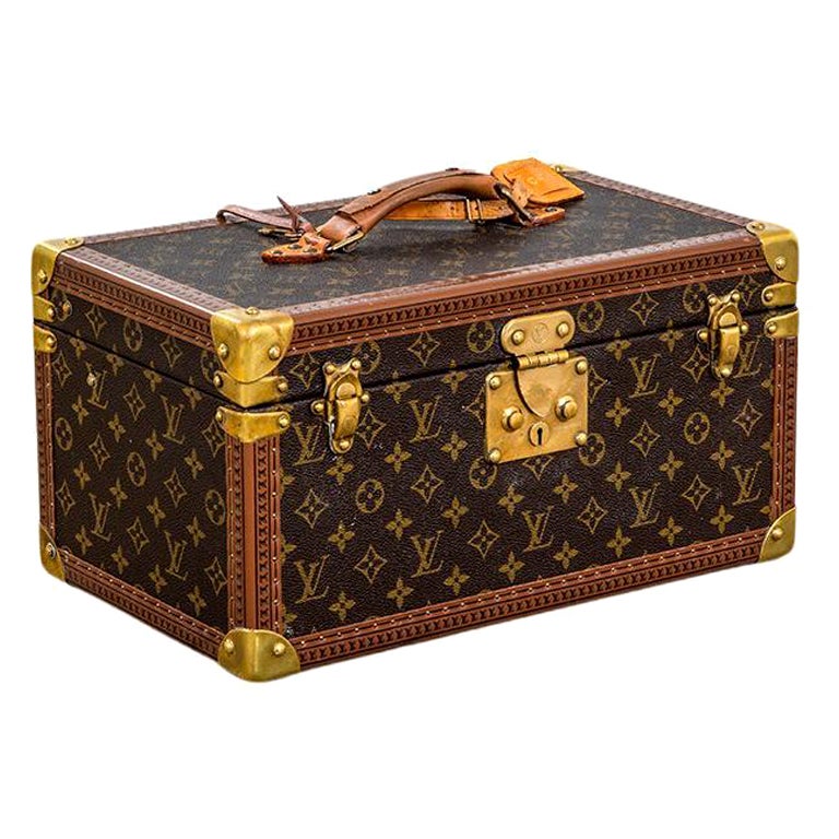 20th Century Louis Vuitton Beauty Case Classic Monogram Canvas 
80s