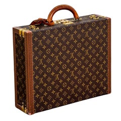 20th Century Louis Vuitton Briefcase Classic Monogram Canvas '80s