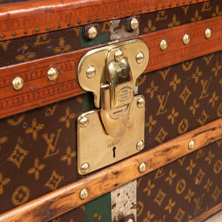 Coffre de cabine Louis Vuitton du 20ème siècle, France, c.1910 En vente sur  1stDibs