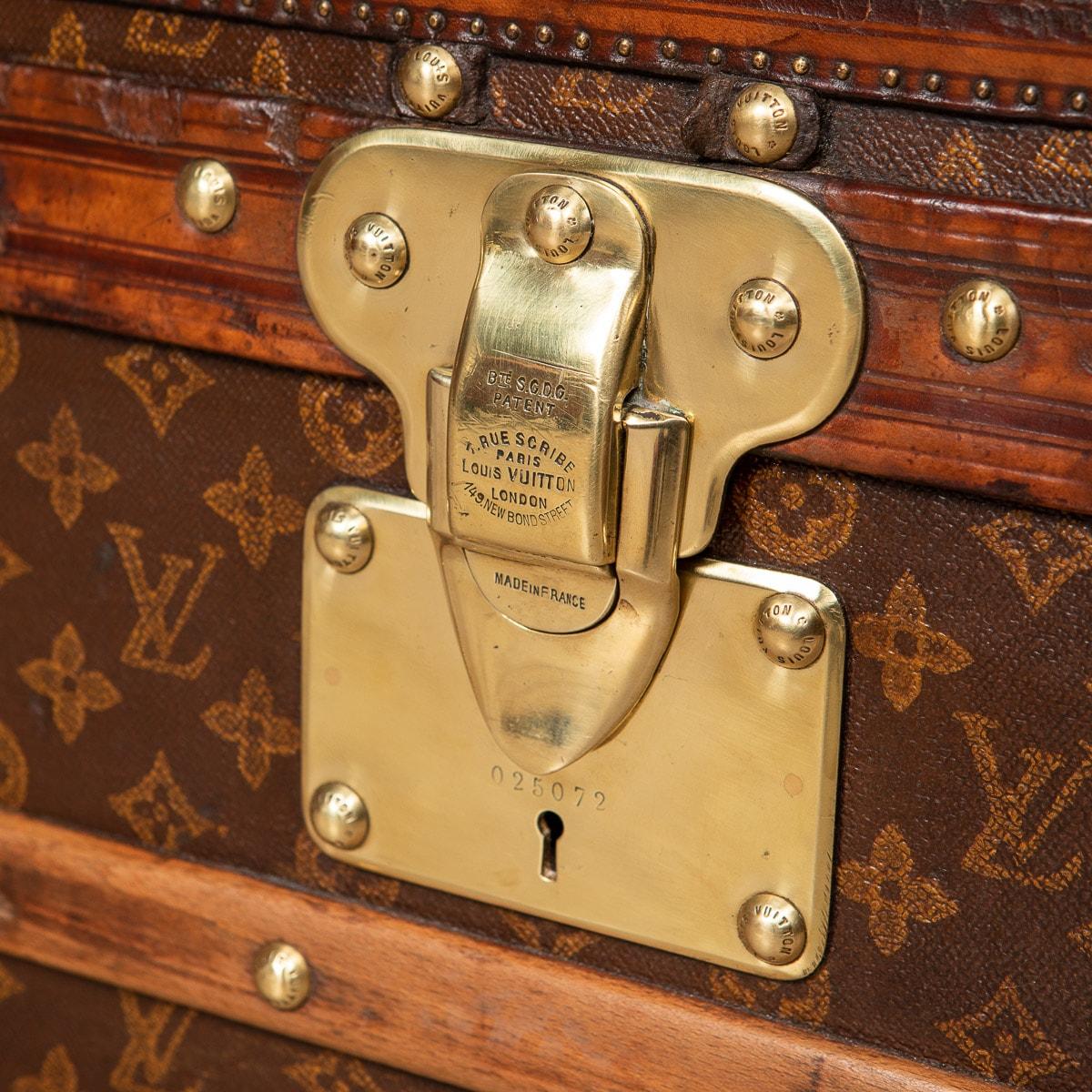 Louis Vuitton-Kabinenkoffer des 20. Jahrhunderts, Frankreich, um 1910 im Angebot 13
