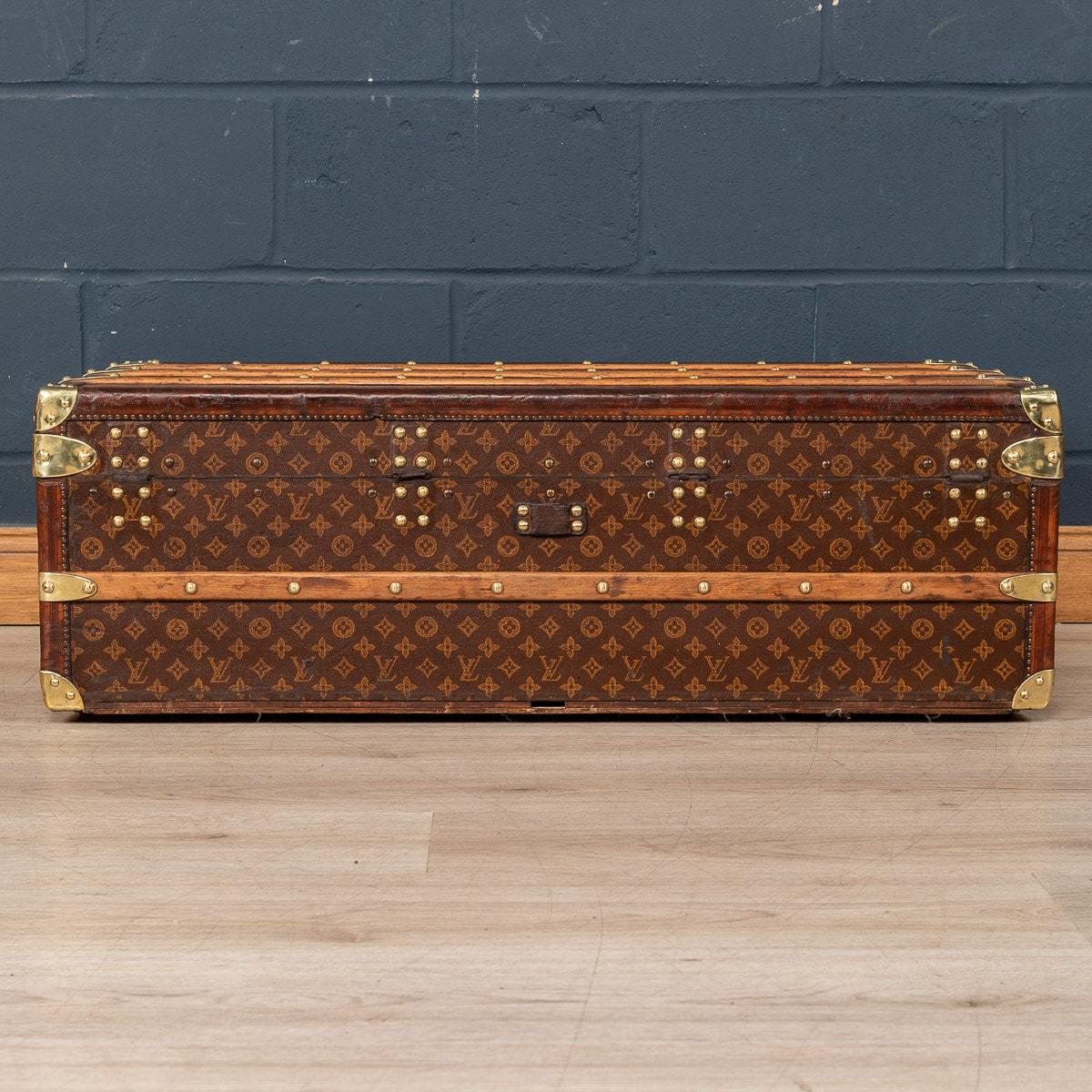 20th Century Louis Vuitton Cabin Trunk, France, c.1910 In Good Condition For Sale In Royal Tunbridge Wells, Kent