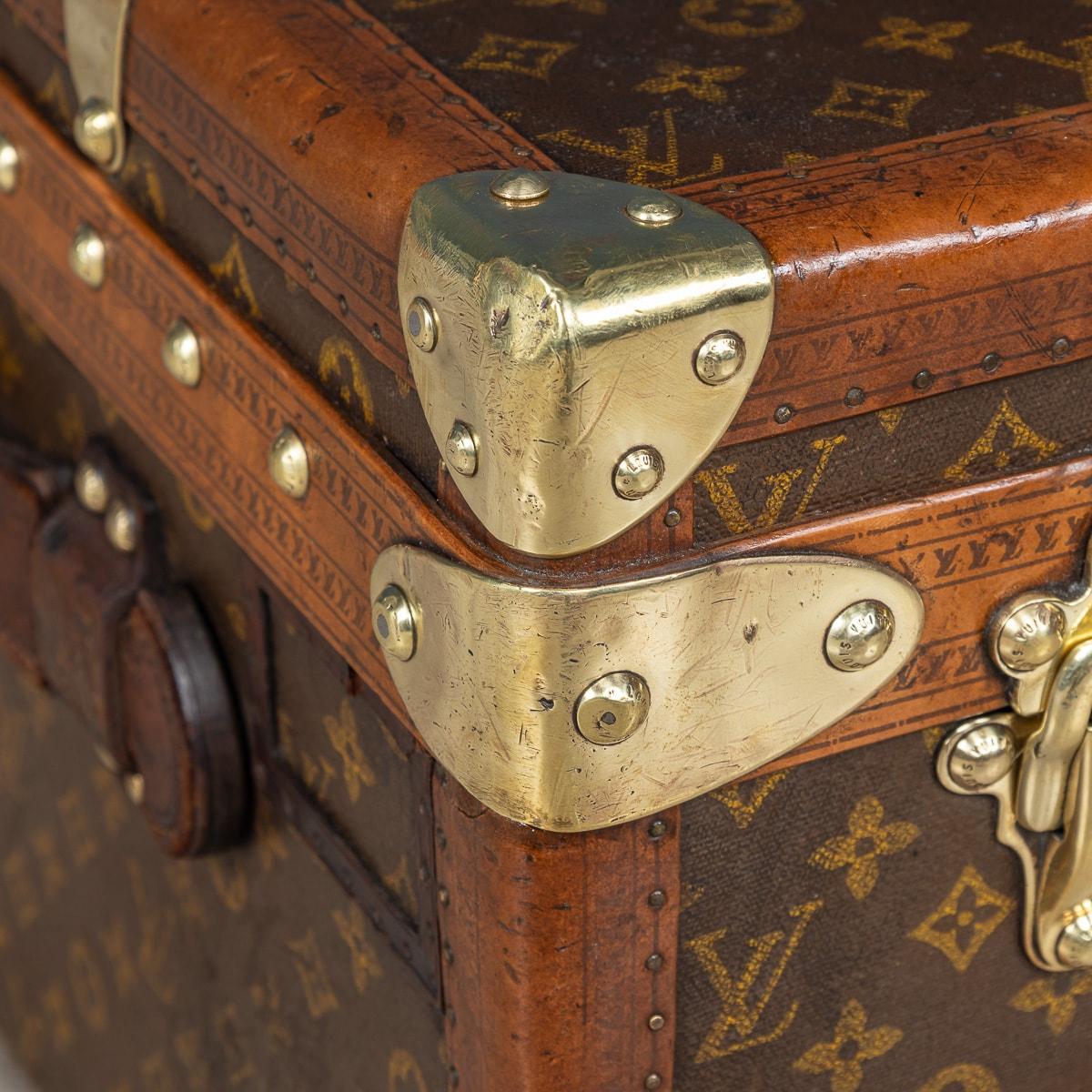 20th Century Louis Vuitton Cabin Trunk In Monogram Canvas, France c.1930 For Sale 9