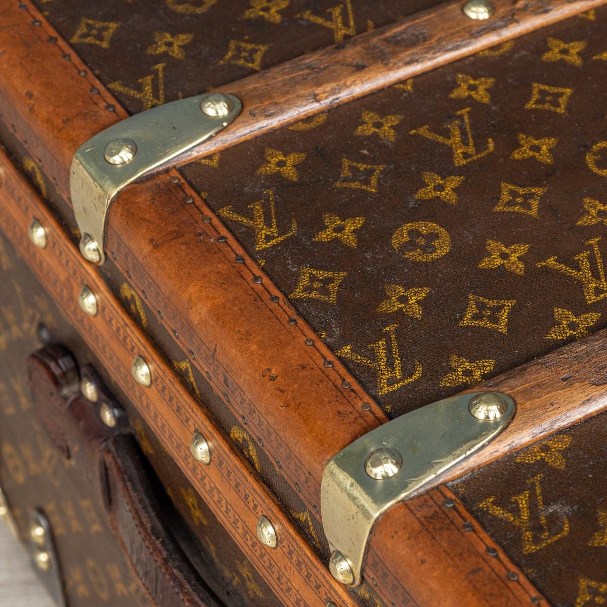 20th Century Louis Vuitton Cabin Trunk In Monogram Canvas, France c.1930 For Sale 13