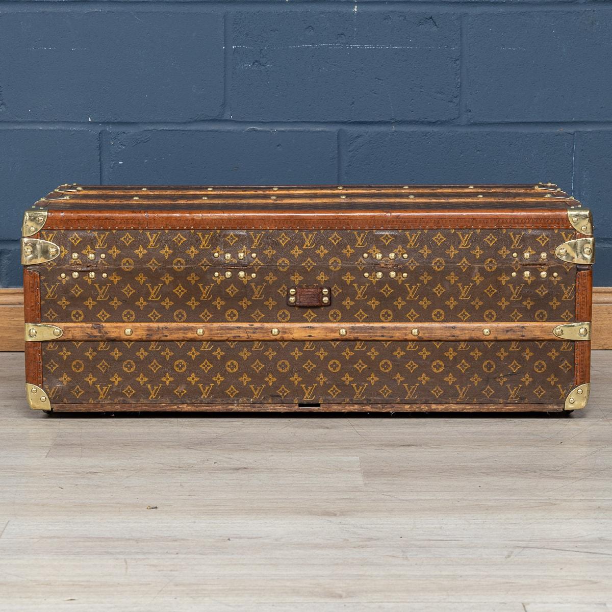 French 20th Century Louis Vuitton Cabin Trunk In Monogram Canvas, France c.1930