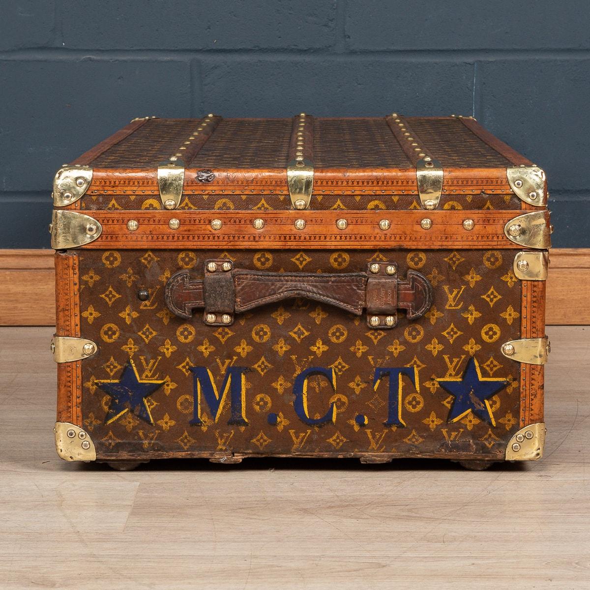 20th Century Louis Vuitton Cabin Trunk in Monogram Canvas, France, circa 1930 In Good Condition For Sale In Royal Tunbridge Wells, Kent
