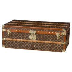 Baule da cabina Louis Vuitton del XX secolo in tela Monogram, Francia, 1930 ca.