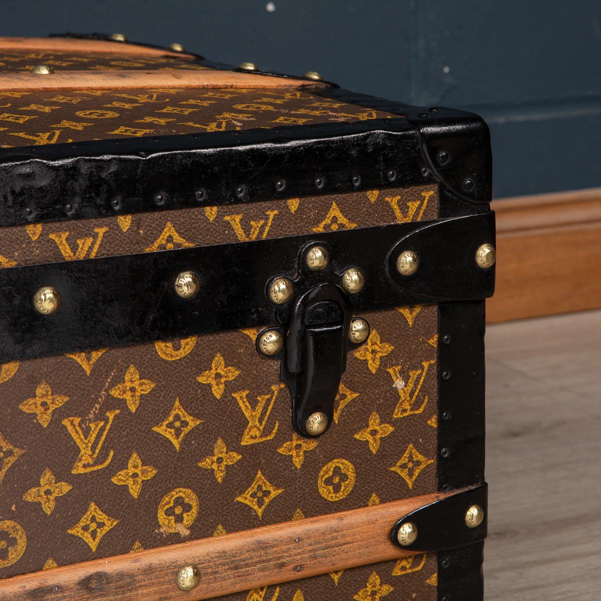 20th Century Louis Vuitton Cabin Trunk in Monogram Canvas, Paris, C.1910 3