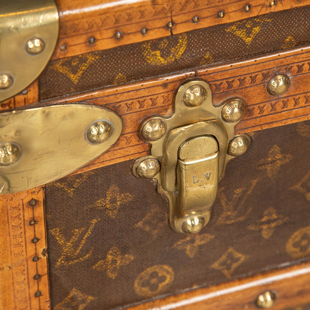 20th Century Louis Vuitton Cabin Trunk in Monogram Canvas, Paris, c.1930 7