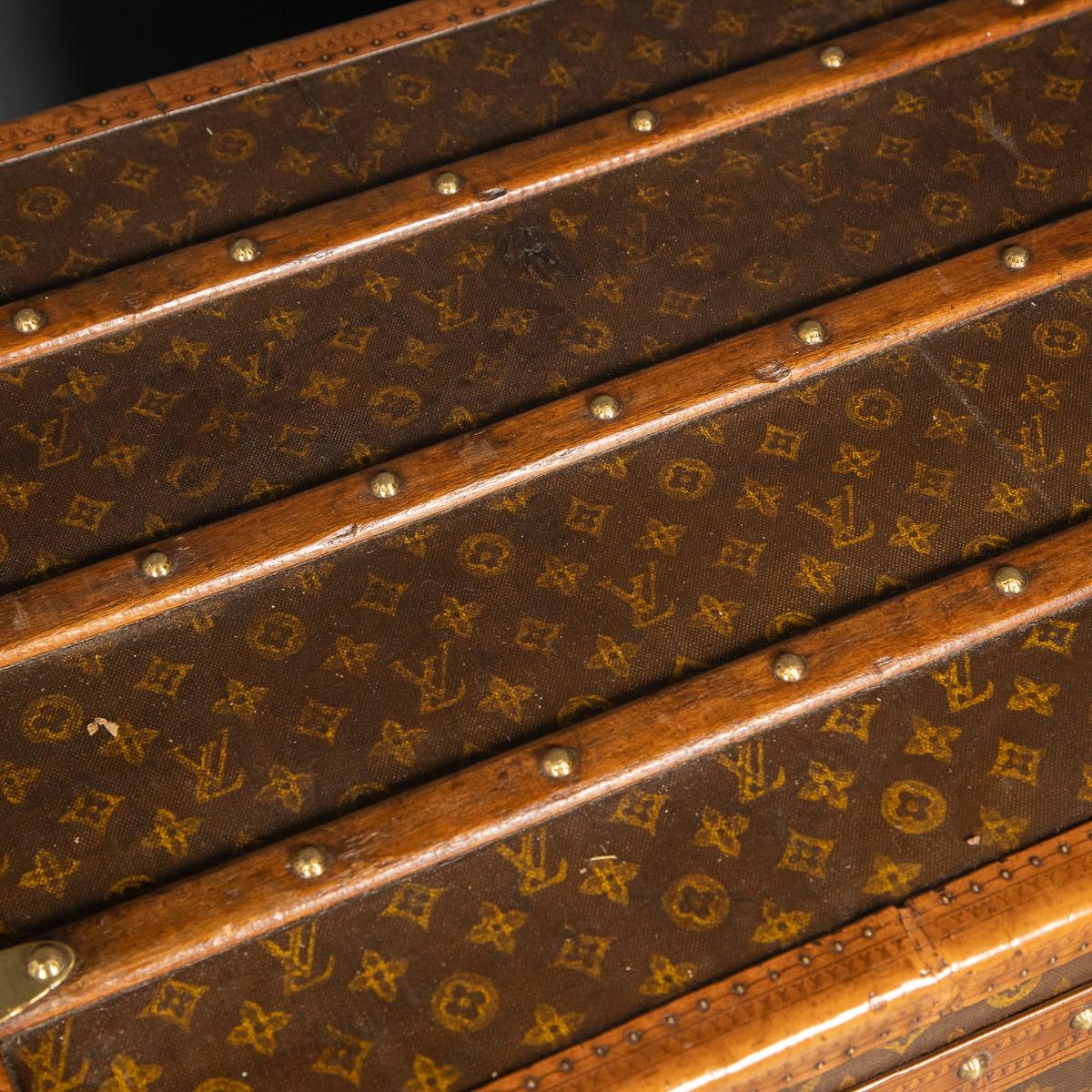 20th Century Louis Vuitton Cabin Trunk in Monogram Canvas, Paris, c.1930 11