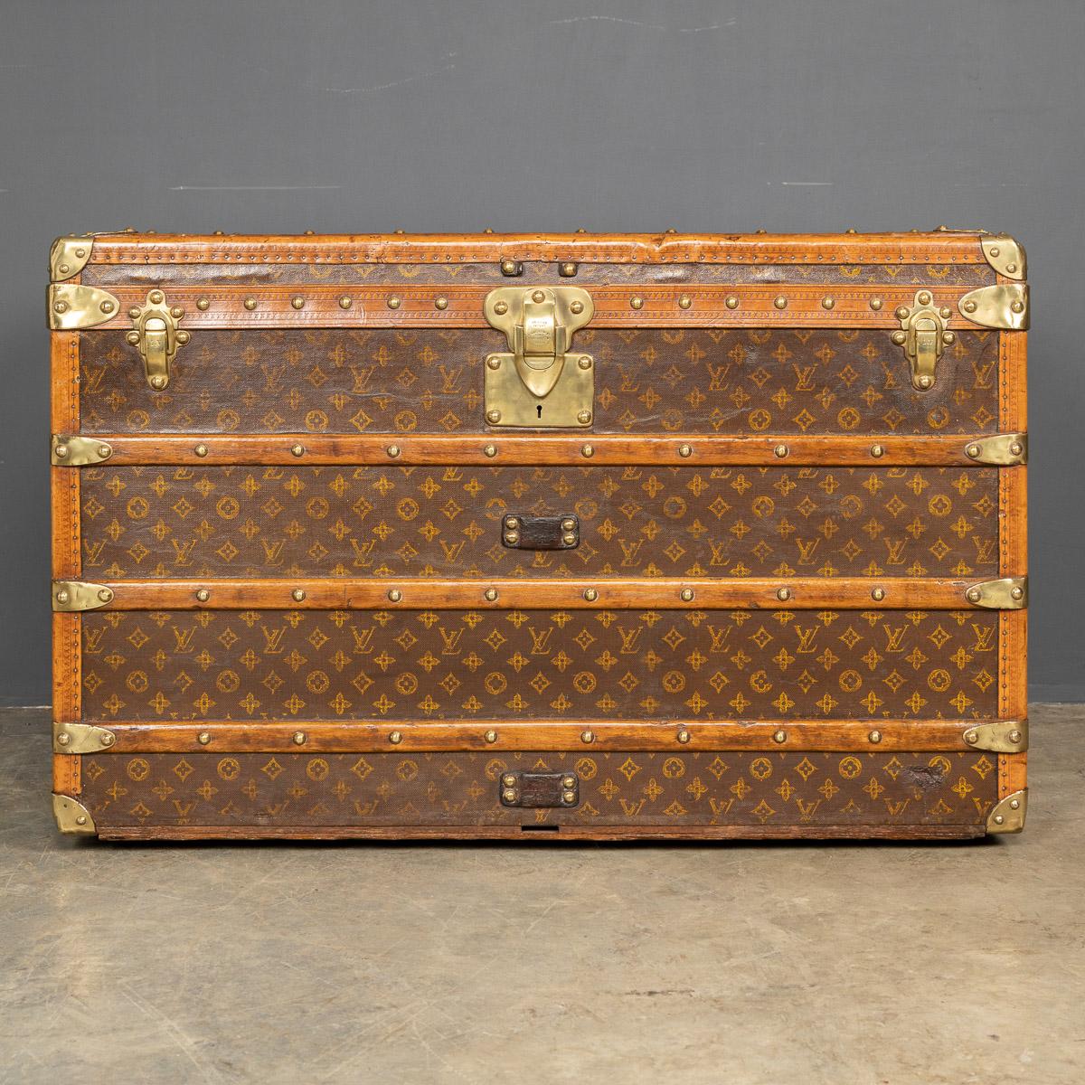 French 20th Century Louis Vuitton Cabin Trunk in Monogram Canvas, Paris, c.1930