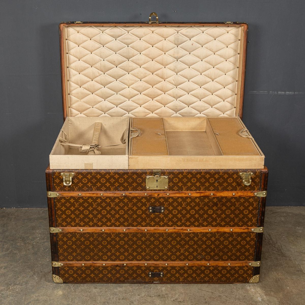 20th Century Louis Vuitton Cabin Trunk in Monogram Canvas, Paris, C.1930 3