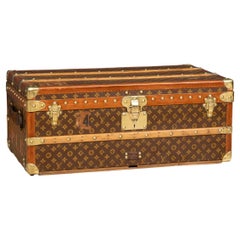 Vintage 20th Century Louis Vuitton Cabin Trunk in Monogram Canvas, Paris, C.1930