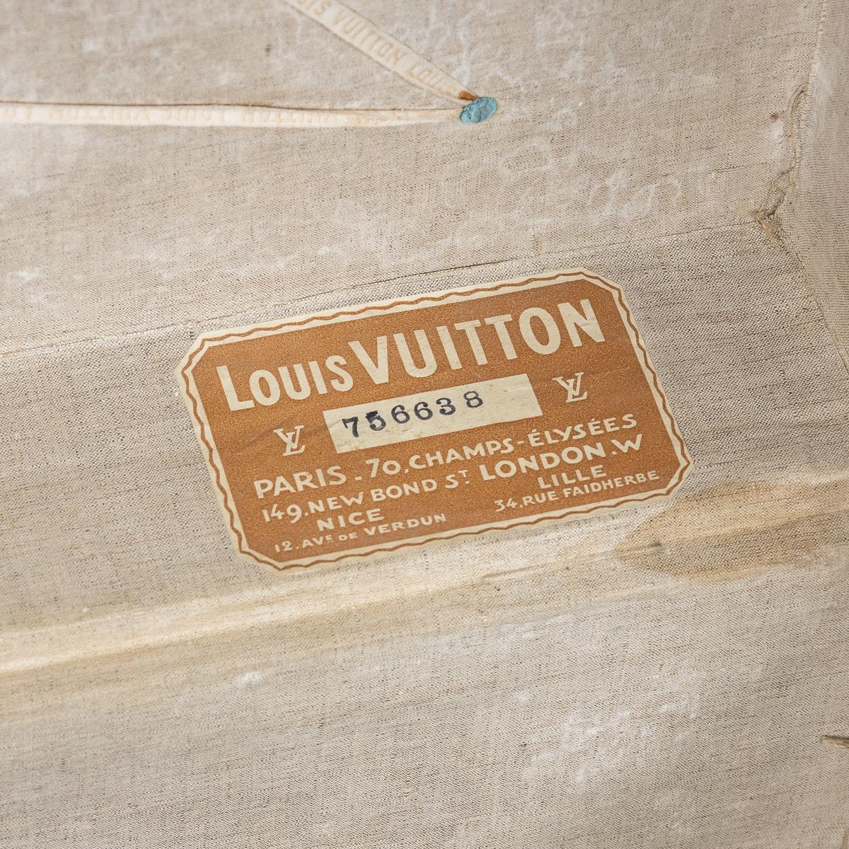 Malle de coursier Louis Vuitton du 20ème siècle, France, vers 1930 5