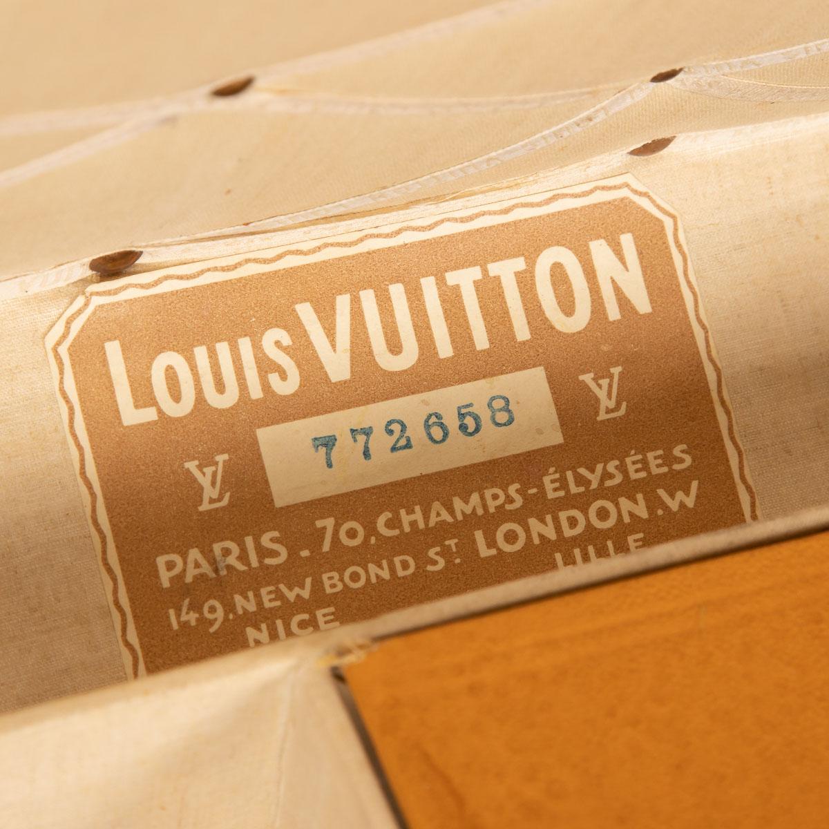 Louis Vuitton Courier Trunk Orange Vuittonite Canvas, Paris, circa 1905 5