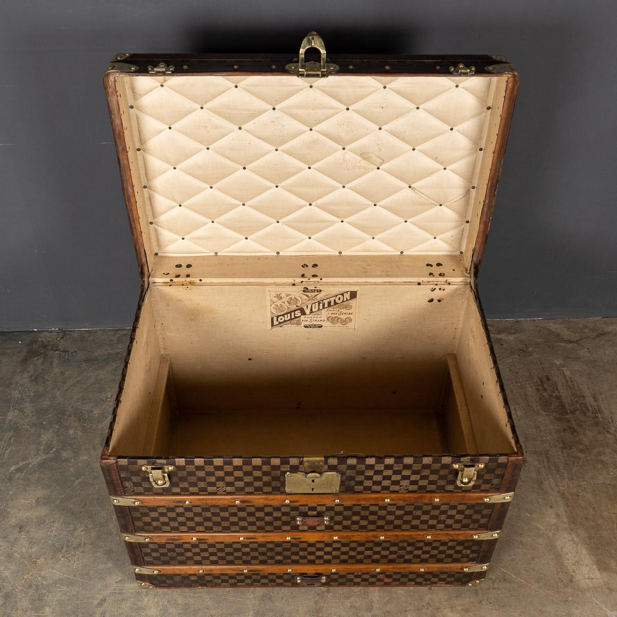 20th Century Louis Vuitton Courier Trunk with a Union Jack Top, Paris, C.1950 1