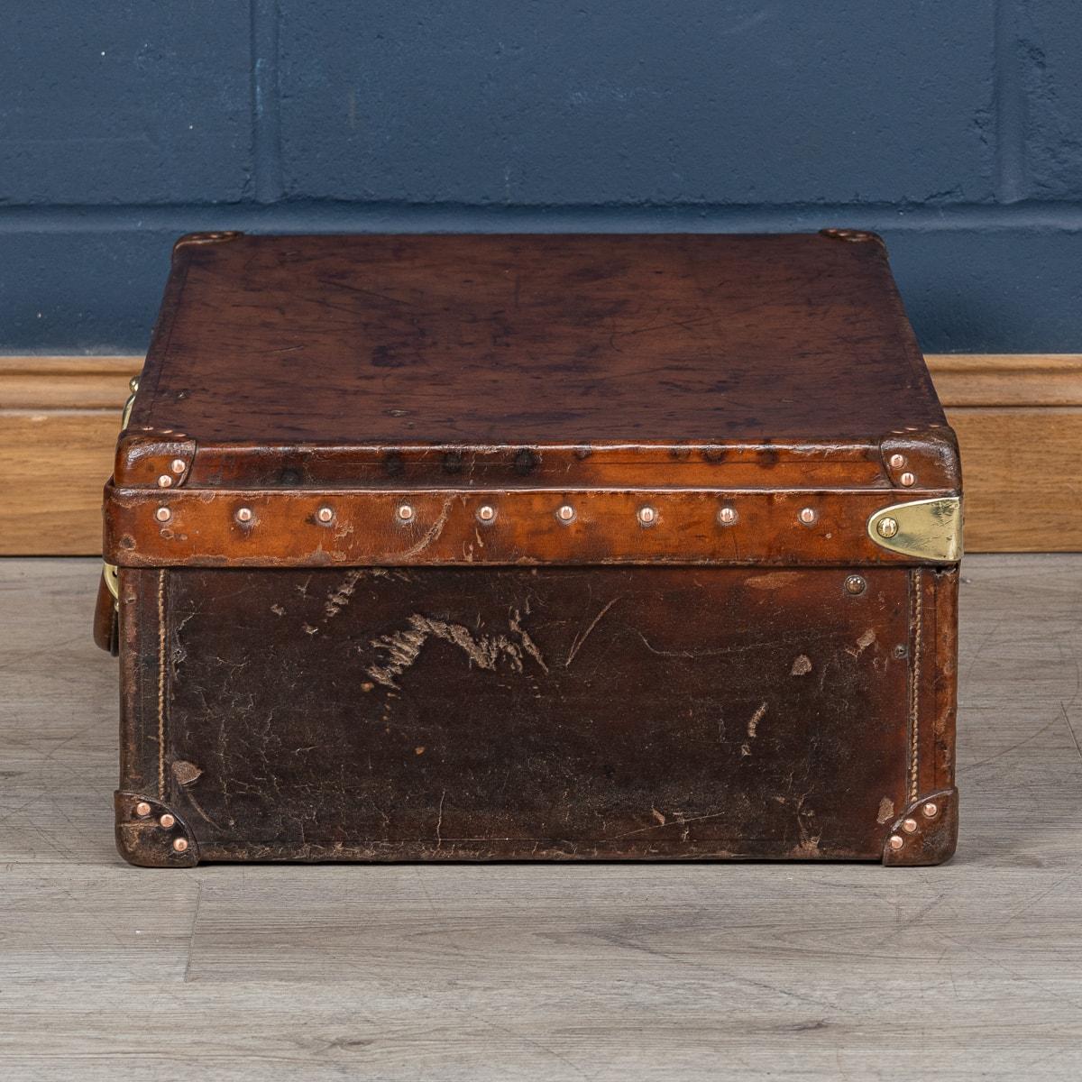 Other 20th Century Louis Vuitton Cow Hide Suitcase, France c.1920 For Sale