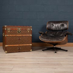 20th Century Louis Vuitton Cube Trunk in Monogrammed Canvas, Paris, C.1900