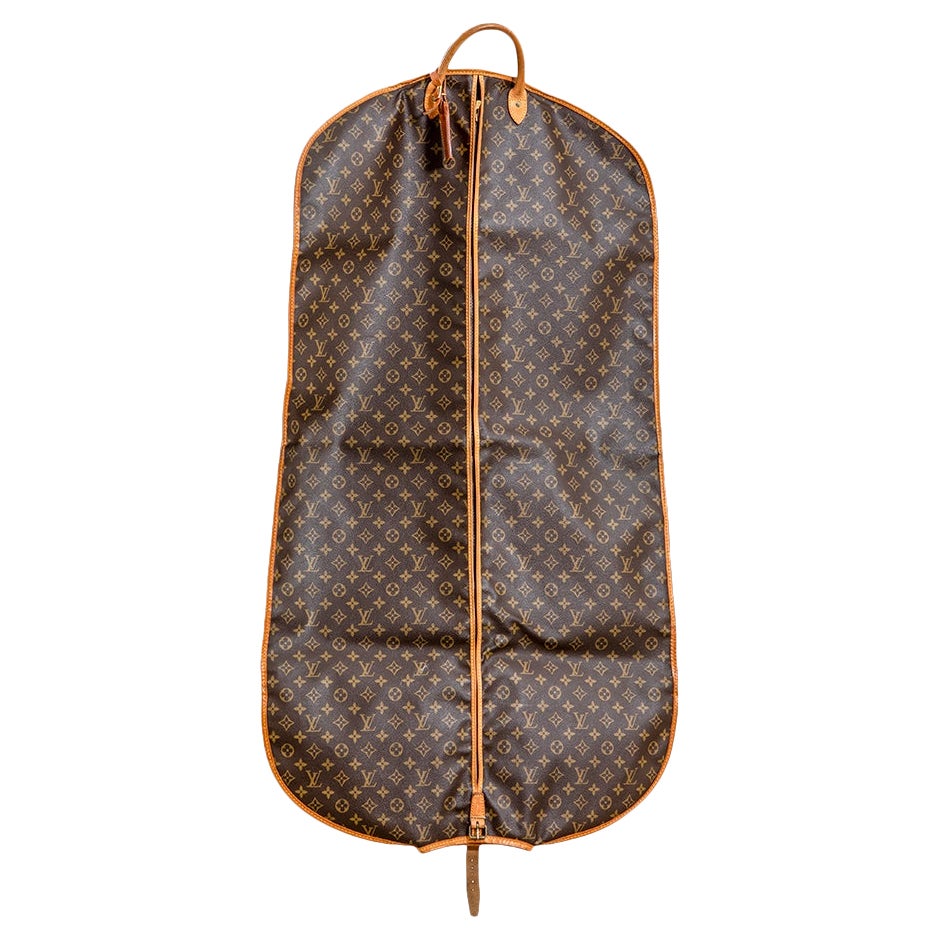 20th Century Louis Vuitton Garment Bag Classic Monogram Canvas 80s