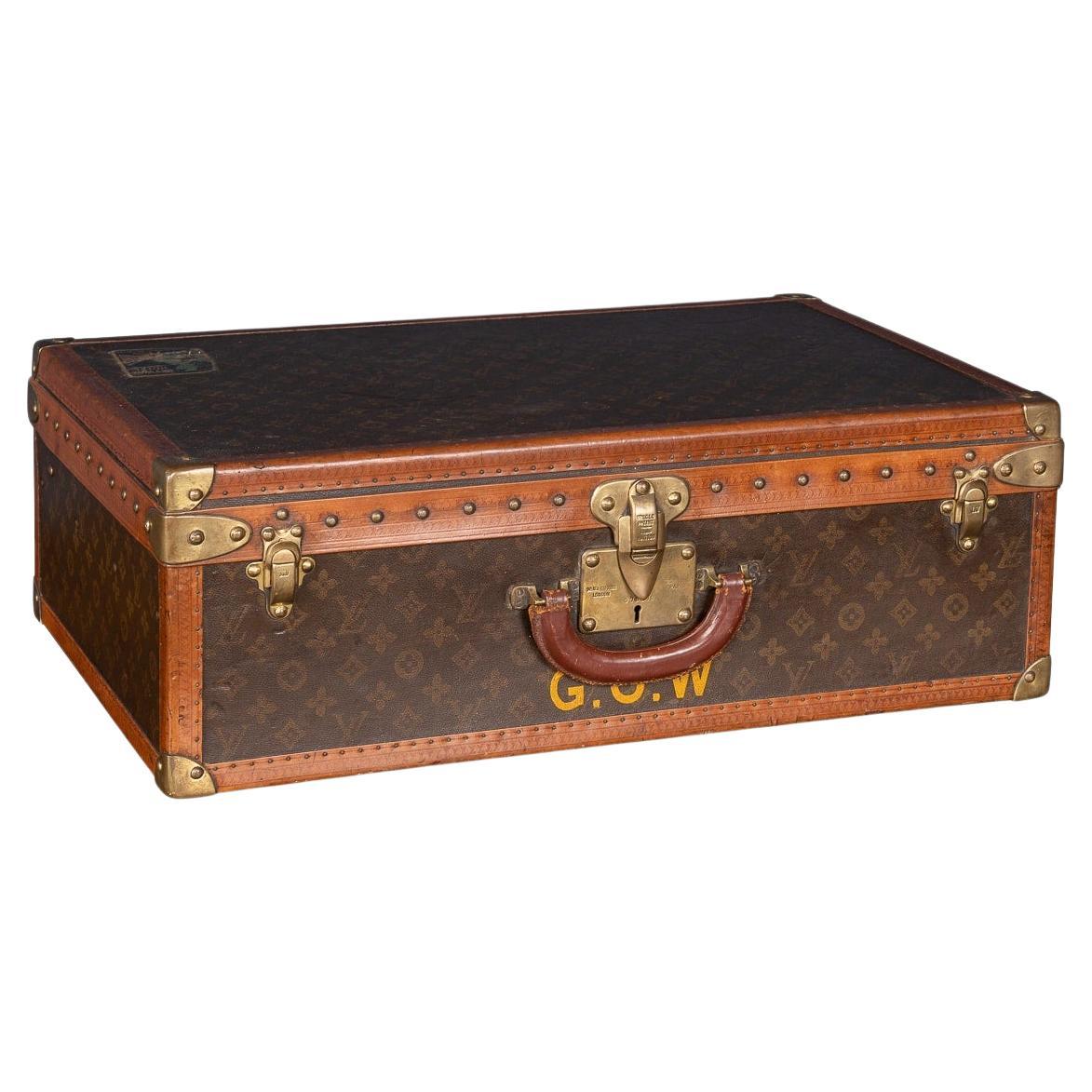 LOUIS VUITTON Monogram Canvas Cosmetic Vanity Travel Trunk Case For Sale at  1stDibs